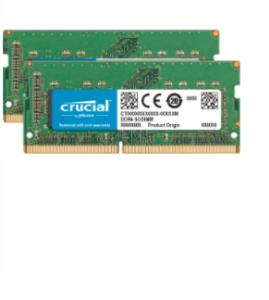 Crucial 16GB DDR4 2400 MT/s Kit 8GBx2 SODIMM 260pin for Mac