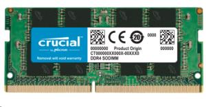 Crucial 4GB Ddr4 2400MHz Pc4-19200 Cl17 Sr X8 Unbuff SoDIMM 260pin - Tray