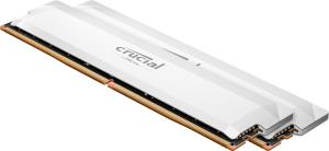 Memory - Crucial Pro - DDR5-6000 32GB Kit (16GBx2) UDIMM: OC Gaming - White