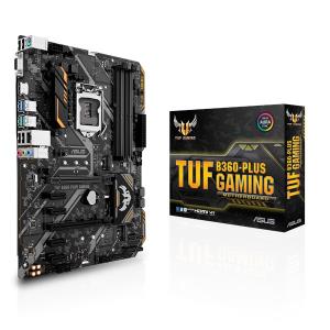 Motherboard TUF B360-PLUS GAMING / LGA1151 B360 DDR4 64GB ATX
