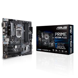 Motherboard PRIME H370M-PLUS / LGA1151 H370 DDR4 64GB mATX