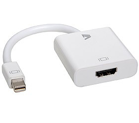 Mini DisplayPort To Hdmi Adapter White