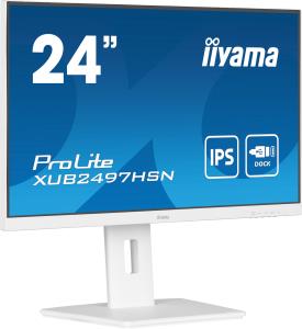 Desktop USB-C Monitor - ProLite XUB2497HSN-W1 - 24in - 1920x1080 (FHD) - White