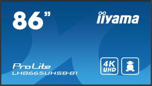 Digital Signage Display - ProLite LH8665UHSB-B1 - 86in - 3840x2160 (UHD) - Black