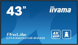 Digital Signage Display - ProLite LH4360UHS-B2AG - 43in - 3840x2160 (UHD) - Black