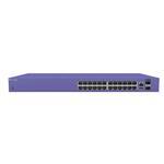V400 Series 24 10/100/1000BASE-T PoE+, 2 1000/10GBaseX unpopulated SFP+ ports, fixed power supply and fans