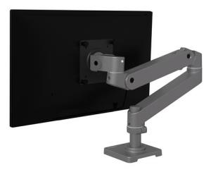 Lx Pro Arm Single Display Desk Mount - Industrial Grey
