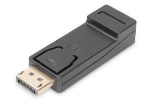 ASSMANN DisplayPort adapter, DP - HDMI type A M/F,w/interlock, CE black