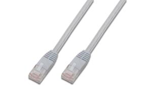 Flat Patch cable - Cat 5e - U-UTP - molded - Cu - 1m - white