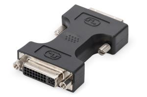DVI adapter, DVI(24+1) - DVI(24+5) M/F, DVI-D dual link black