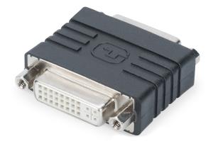 DVI adapter, DVI(24+5) F/F, DVI-I dual link black