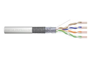 installation cable - Cat 5e - SF/UTP - AWG 24/1 - 305m - grey