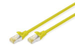 Patch cable - CAT6a - S/FTP - Snagless - Cu - 3m - yellow