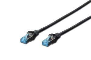 Patch cable - Cat 5e - F/UTP - Snagless - 3m - black