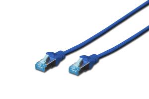 Patch cable - Cat 5e - SF/UTP - Snagless - Cu - 50cm - blue