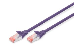Patch cable - CAT6 - S/FTP - Snagless - Cu - 2m - Purple