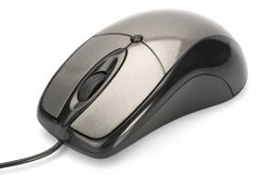 Optical Office Mouse 800Dpi, wired 1.5m black
