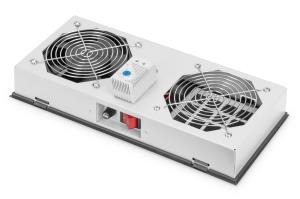 Fan Module for IP55 Wall Mounting Cabinets 1 Fan, thermostat, switch, filtered 50x346x175 mm