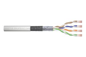 installation cable - Cat 5e - SF/UTP - AWG 26/7 - 305m - Grey
