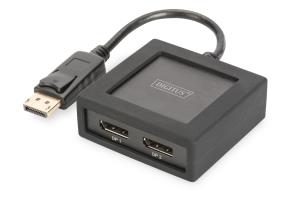 4K DisplayPort to DisplayPort Splitter 1x DP in, 2x DP out, supports up to 4K2K/60Hz