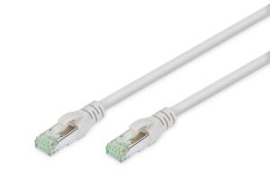 Patch cable - CAT8.1 - S/FTP - Snagless - 50cm - Grey