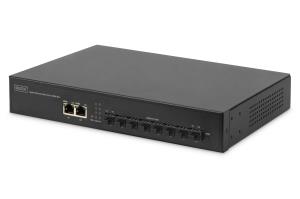 Gigabit Ethernet Switch 8-port SFP + 2-port unmanaged