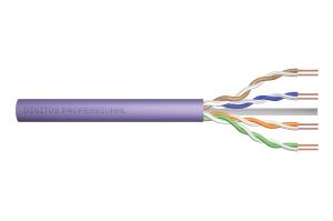 installation cable - CAT6A - U/UTP - 305m - blue
