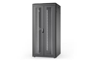 network cabinet Unique - 36U 1787x800x800 mm double perforated doors black