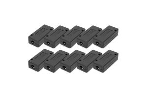 Junction Box CAT 7, 600 MHz LSA strIPS for AWG 22-26, fully shielded compact design, 26x35x80 mm - 10 Pcs