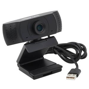 TRIPP LITE USB Webcam with Microphone for Laptops and Desktop PCs, HD 1080p