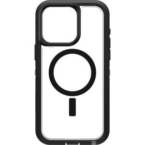 iPhone 15 Pro Max Case Defender Series XT - Dark Side (Clear / Black) - ProPack