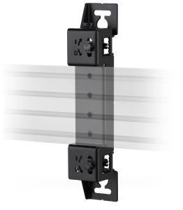 System X - Adjustable Height And Depth Rail Mounting Bracket