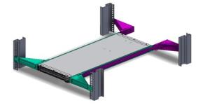 Rack Installation Kit  For Sn2100 / Sn2010 Short Dept