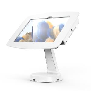 VESA Mast Counter Stand + Space Enclosure for Galaxy Tab A8 10.5in - White