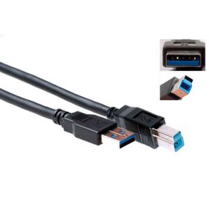 USB 3.0 Connection Cable USB A Male - USB B Male 50cm