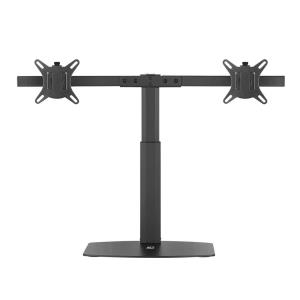 Free Standing Gas Spring Dual Monitor Arm Office Crossbar