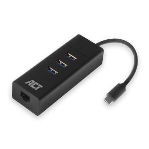 USB-C Hub 3x USB-A Ethernet