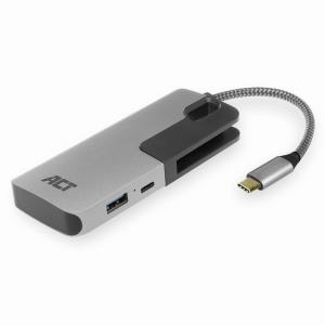 USB-C Hub with 3x USB-A Card Reader USB-C PD Pass-Through 60W