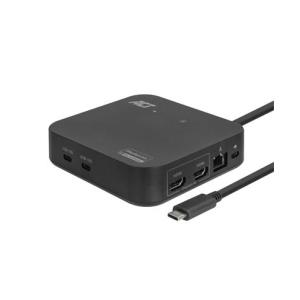 USB-C Docking Station 4K, for 2 HDMI monitors DisplayLink compact model