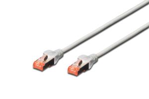 Patch cable - CAT6 - S/FTP - Snagless - Cu - 10m - grey