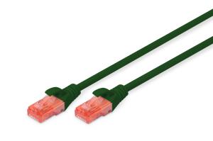 Professional Patch cable - CAT6 - U/UTP - Snagless - 1m - Green