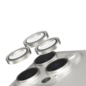 Camera Lens Protector Glitter Silver iPhone 16 6.1/6.7In