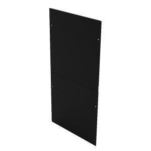 Side Panel - Horizontally Split - 800mm - 42u  - Black