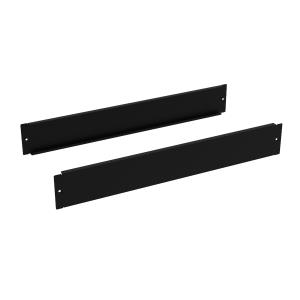 Set Of 2 Blind Plinths 800 X 200mm Black