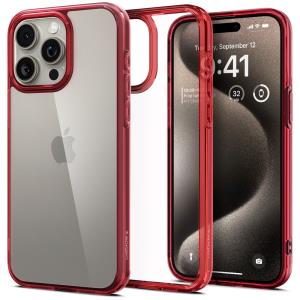 iPhone 15 Pro Case 6.1in Ultra Hybrid Deep Red