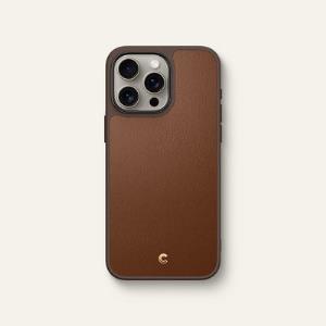 iPhone 15 Pro Max Case 6.7in Cyrill Kajuk Mag Saddle Brown