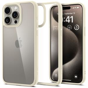 iPhone 15 Pro Max Case Ultra Hybrid Mute Beige