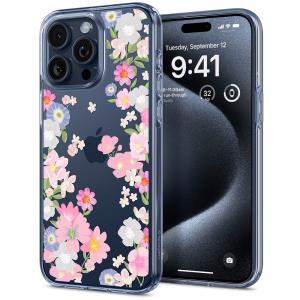 iPhone 15 Pro 6.1in Case Liquid Crystal Blossom