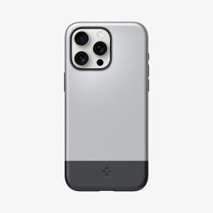 iPhone 15 Pro 6.1in Case Style Armor Magfit Classic Silver