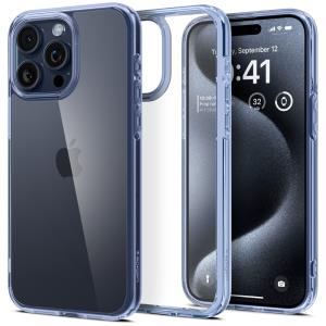 iPhone 15 Pro Case 6.1in Ultra Hybrid Sky Crystal